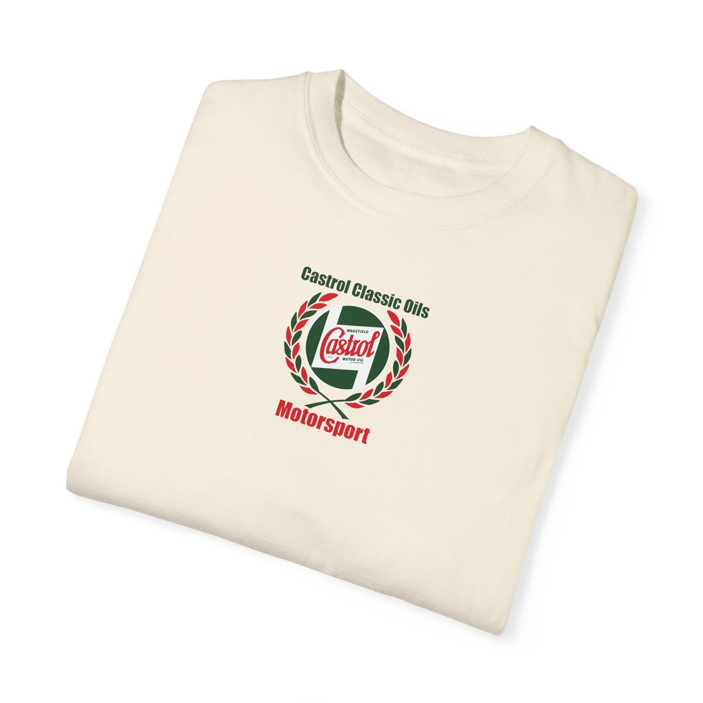 Vintage Castrol Motorsport T-Shirt - Unisex Garment-Dyed Tee