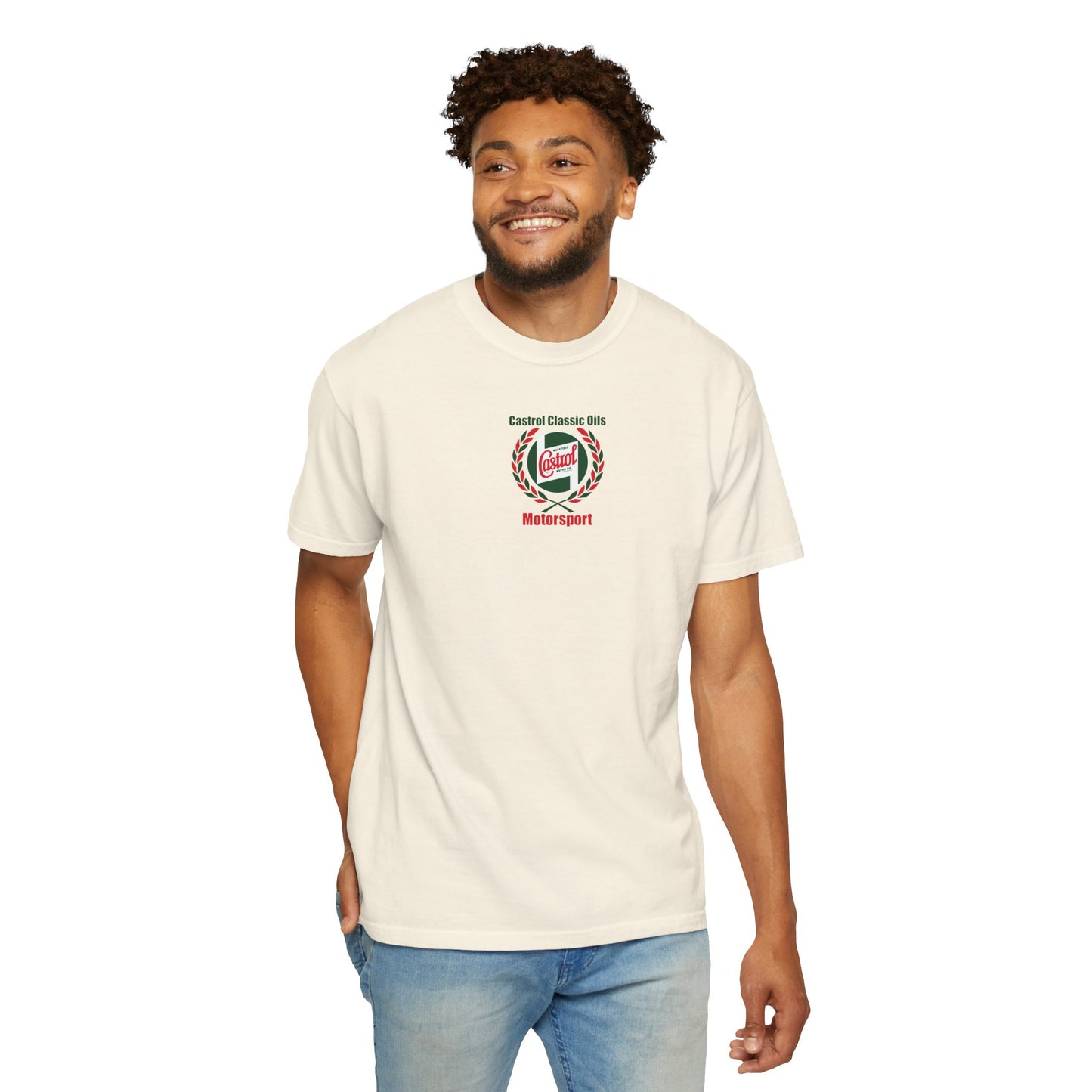 Vintage Castrol Motorsport T-Shirt - Unisex Garment-Dyed Tee